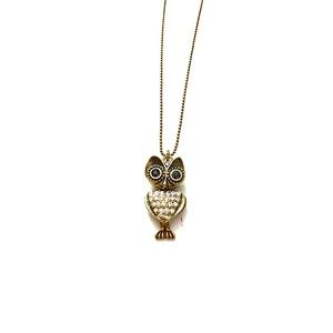 Aero 1987 owl necklace, gently used